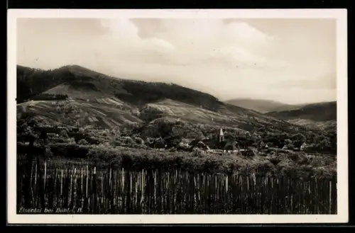 AK Bühl i. B., Eisental mit Kirche