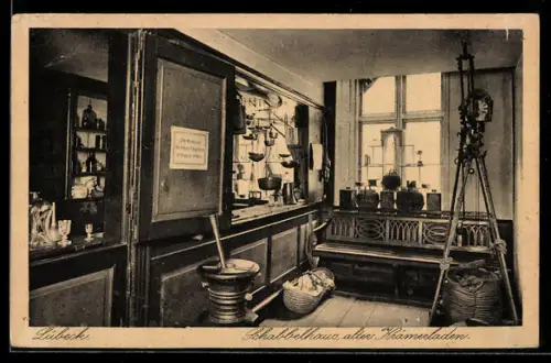 AK Lübeck, Schabbelhaus, alter Krämerladen