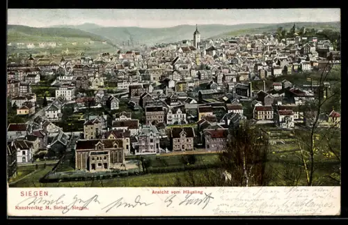 AK Siegen, Ansicht vom Häusling