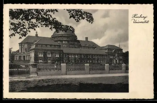 AK Hamburg-Rotherbaum, Blick zur Universität