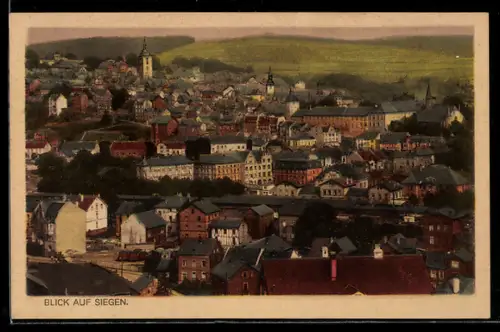 AK Siegen, Blick auf den Ort