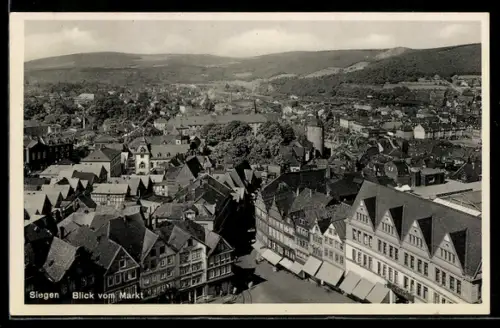 AK Siegen, Blick vom Markt