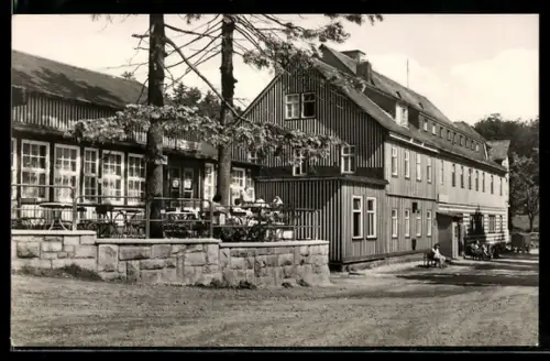 AK Schmücke /Thür. Wald, Gaststätte und Ferienheim