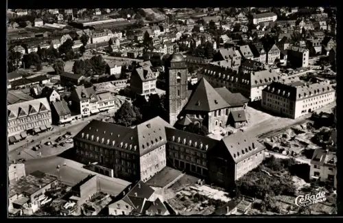 AK Siegen, Rathaus, Nikolaikirche