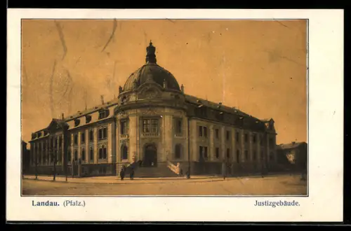 AK Landau /Pfalz, Justizgebäude