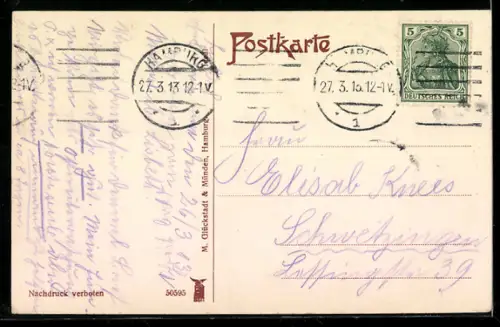 AK Hamburg, Rathausmarkt, Rathaus Hotel, Reiterstandbild