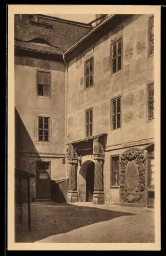 AK Leipzig, Altes Johannis-Hospital, Hofpartie