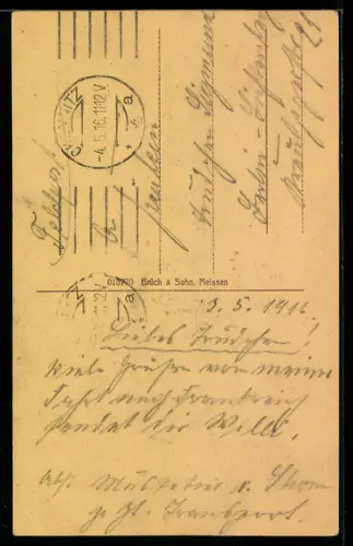 AK Döbeln i. Sa., Das Rathaus