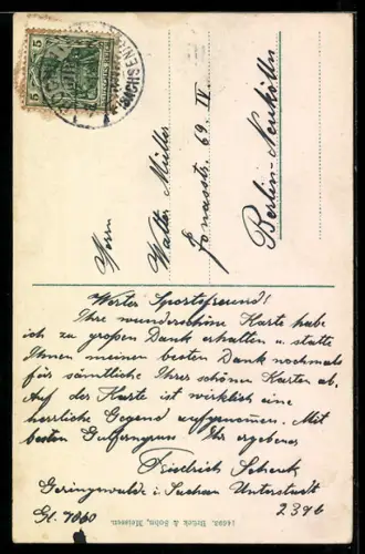 AK Rochlitz, Schloss Rochlitz vom Wasser gesehen