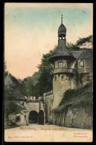 AK Rochsburg, Eingang zum Schloss