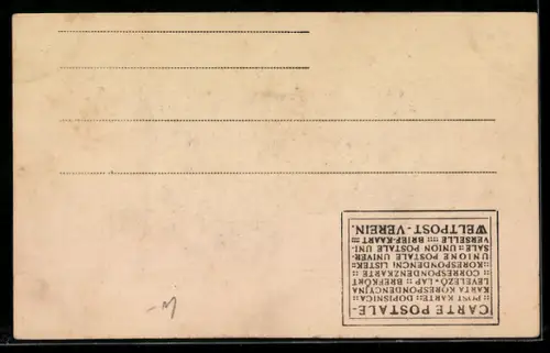 AK Geldschein Fünzig Francs