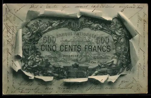 AK Banque Nationale, Cinq Cents Francs