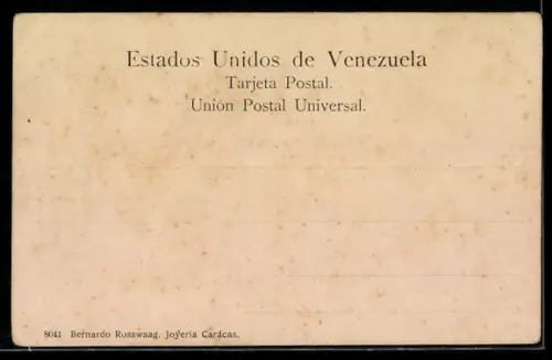 AK Fünfig venezolanische Bolivar-Schein