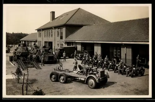AK Amersfoort, Bernhard Kazerne, Achterzijde Garade