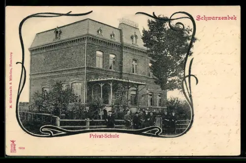 AK Schwarzenbek, Privat-Schule mit Schülern
