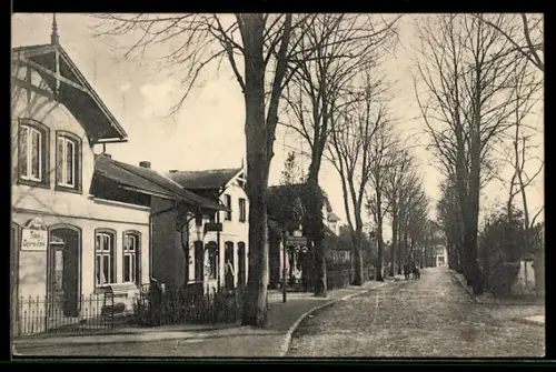 AK Schwarzenbek, Tabak- und Cigaretten-Fabrik im Ort