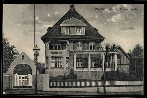 AK Travemünde, Gasthof Weddigenheim