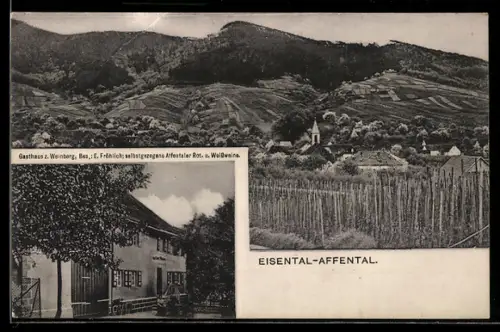 AK Eisental-Affental, Gasthaus zum Weinberg, Bes. E. Fröhlich