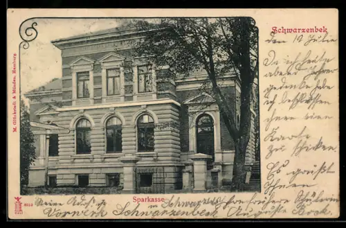 AK Schwarzenbek, Aussenansicht der Sparkasse