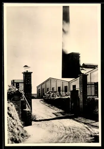 AK Zwickau, Kammgarnspinerei Rudolf Schön