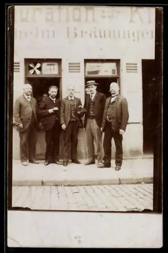 AK Cannstatt, Restaruant zur Kiste Wilhelm Bräuninger