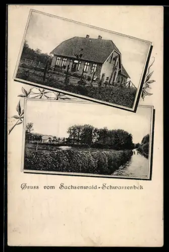 AK Sachsenwald-Schwarzenbek, Ortsansicht mit Wohnhäusern