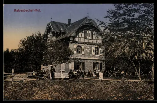 AK Stuttgart, Gasthof Katzenbacher Hof