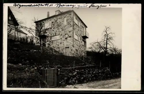 Foto-AK Botnang, Wohnhaus in der Argonnenstrasse 11