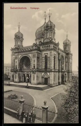 AK Kaiserslautern, Totalansicht der Synagoge
