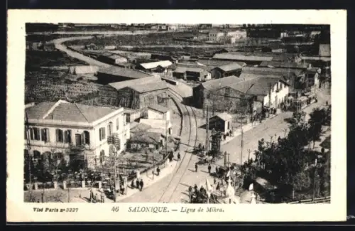 AK Salonique, Ligne de Mikra