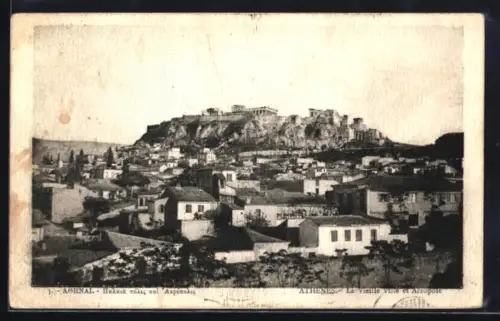 AK Athènes, La Vieille Ville et Acropole