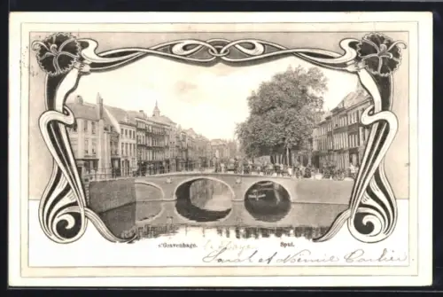 AK `s-Gravenhage, Spui