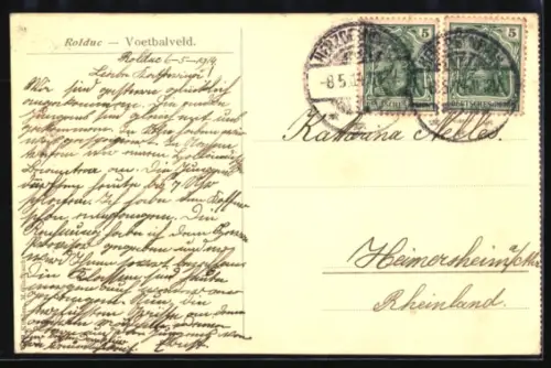 AK Rolduc, Voetbalveld