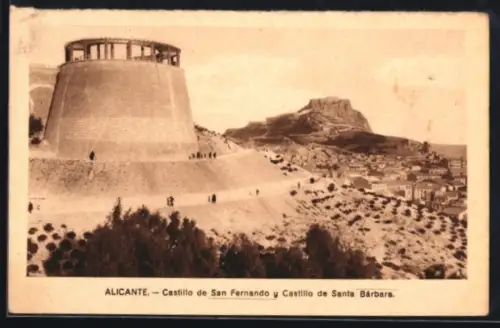 AK Alicante, Castillo de San Fernando y Castillo de Santa Barbara