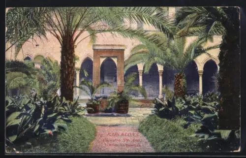 AK Barcelona, Claustro Sta. Ana