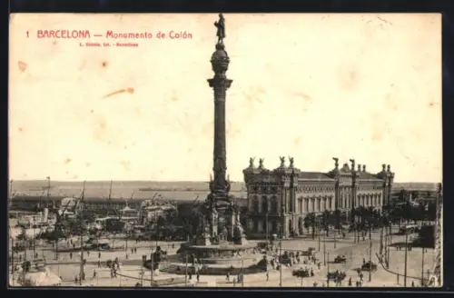 AK Barcelona, Monumento de Colón