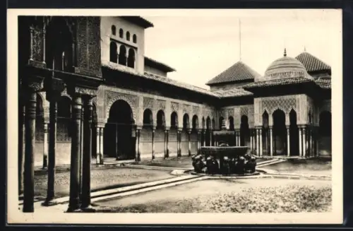 AK Granada, Alhambra, Patio de los Leones