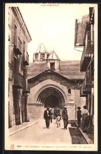 AK Puigcerda, Entrada de la Iglesia
