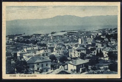 AK Fiume, Veduta generale