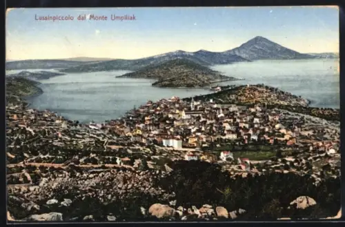 AK Lussinpiccolo, Panorama dal Monte Umpiliak