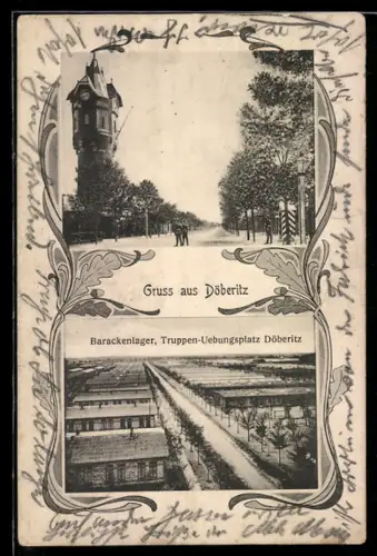 AK Döberitz, Barackenlager, Truppen-Uebungsplatz