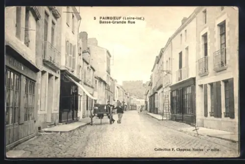 AK Paimboeuf /Loire-Inf., Basse-Grande Rue