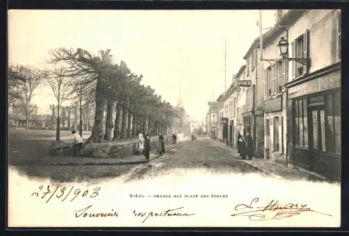 AK St-Leu, Grande Rue Place des Écoles