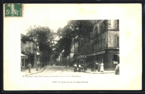 AK Ivry /Seine, Avenue de la République