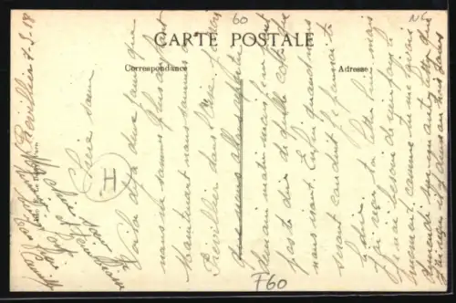 AK Rothois /Oise, Rue Neuve avec habitants devant les maisons