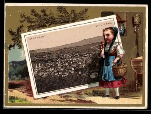 Vertreterkarte Amiens, L. Vigneron, Spécialite de Cafés Verts & Grilles, Place Saint-Martin 8