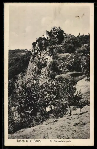AK Taben a. d. Saar, Blick auf die St. Michaels-Kapelle