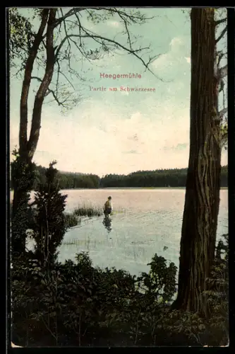 AK Heegermühle, Partie am Schwärzesee