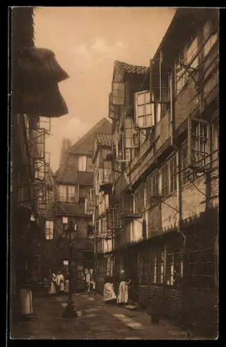 AK Hamburg, Hof 20 in der Springelstwiete