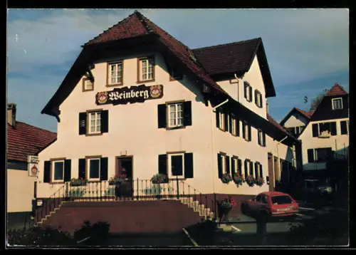AK Bühl-Altschweier, Gasthof-Pension Zum Weinberg, Bes. Dieter Stepper, Badische Weinstrasse